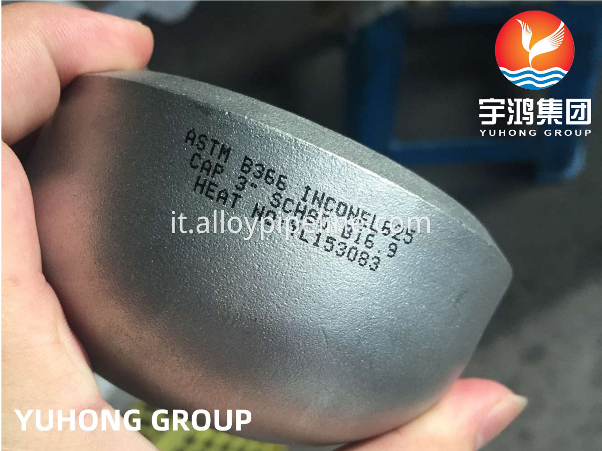 YUHONG ASTM B366 ALLOY 625 CAP (2)